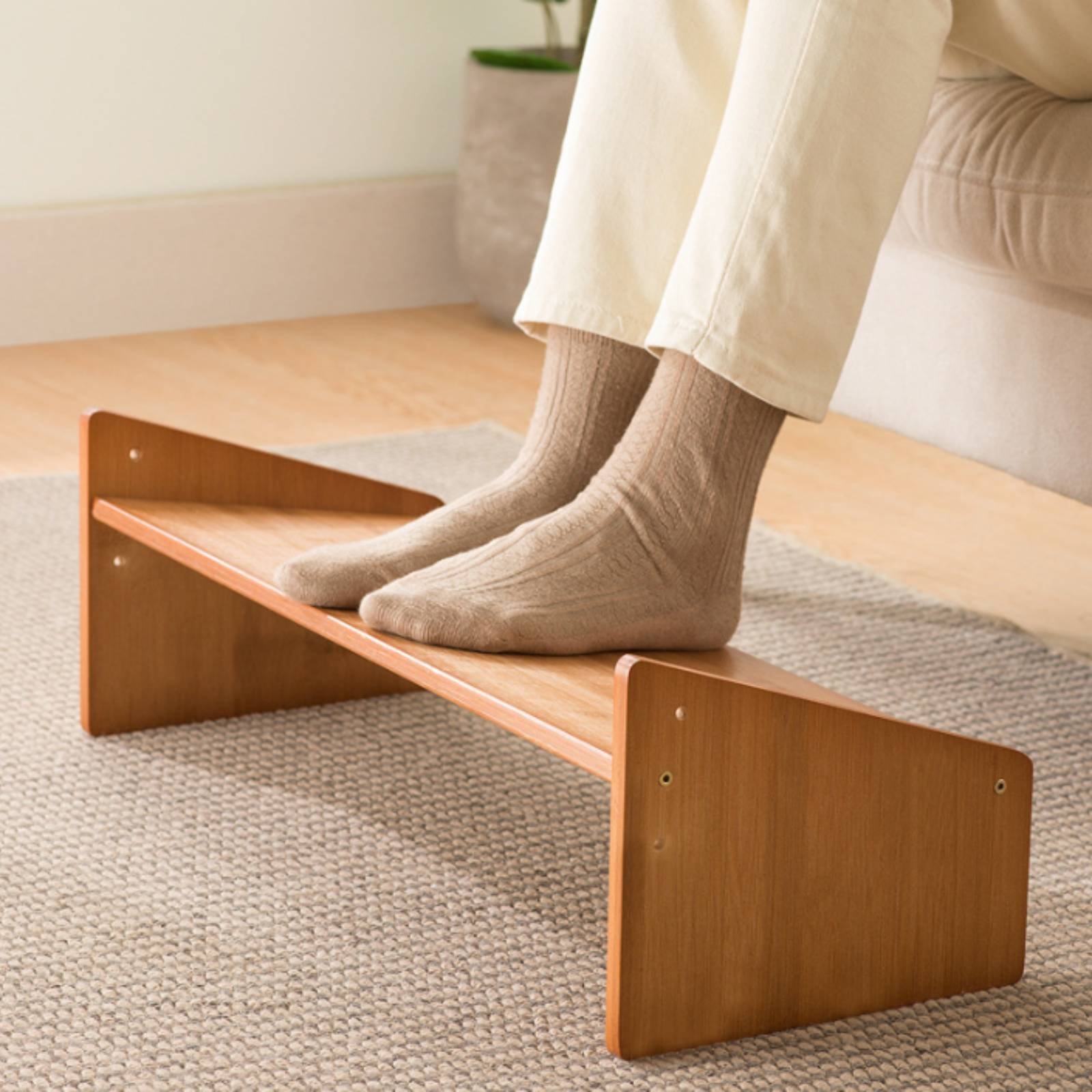 Office Furniture Desk - Under Desk Footrest Wide Surface Office