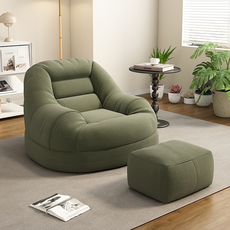 Office Furniture For Sale - Lazy tatami sofa and footstool, single