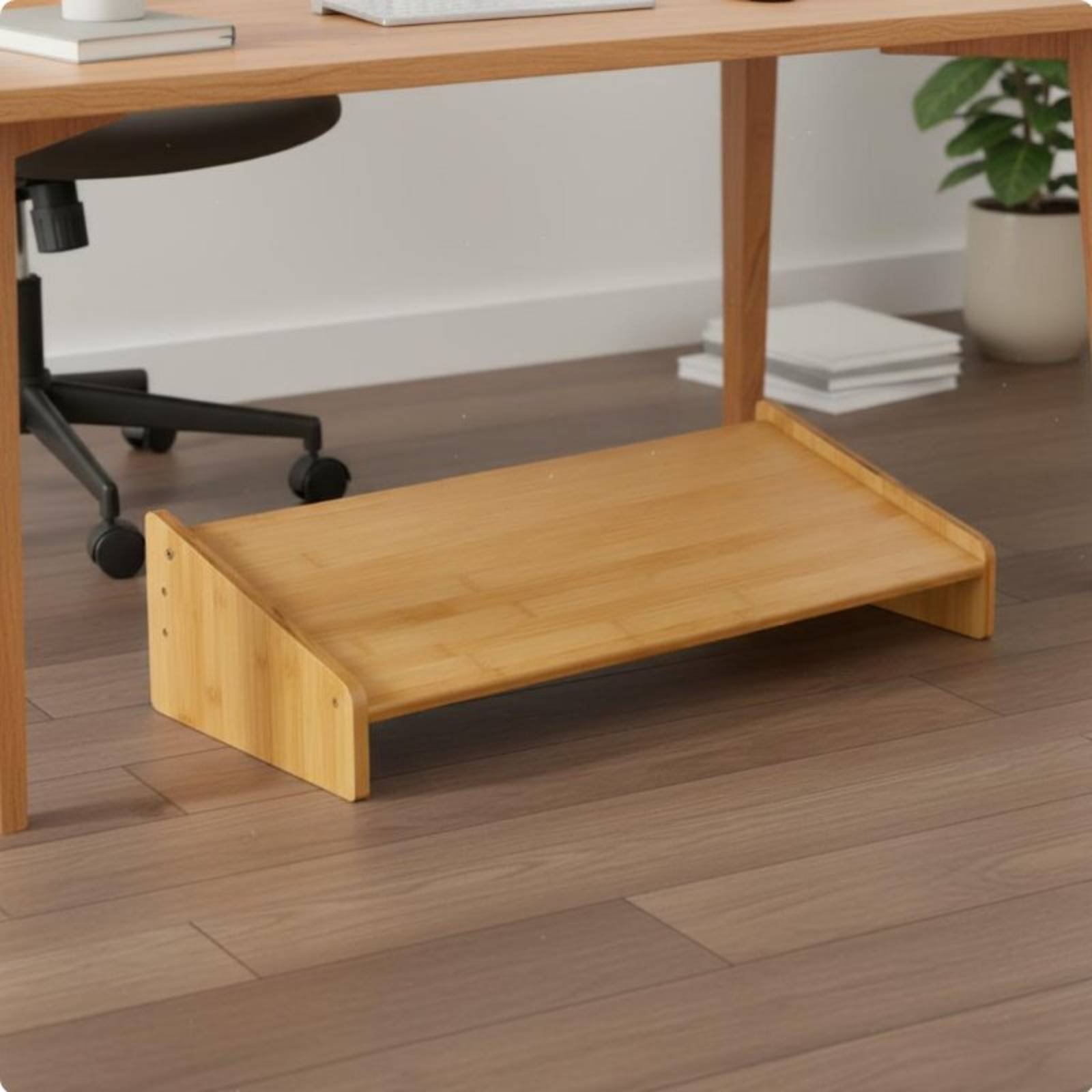 Under Desk Footrest Wide Surfa - Office Furniture Desk ulasan dan harga
