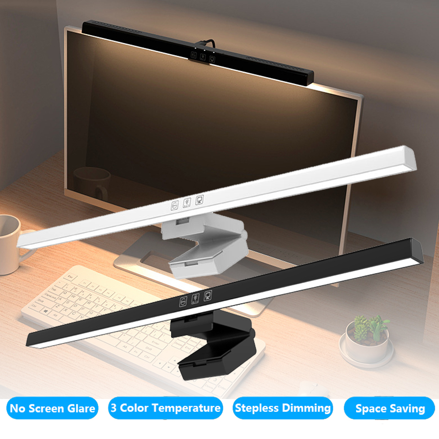 50cm LED Monitor Light Bar Scr - Office Furniture Desk ulasan dan harga
