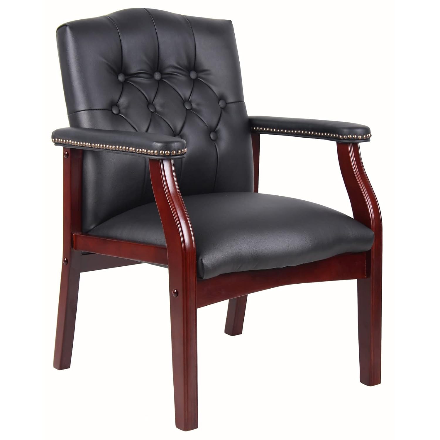 Black Leather Office Chairs Se - Office Furniture Ergonomic ulasan dan harga