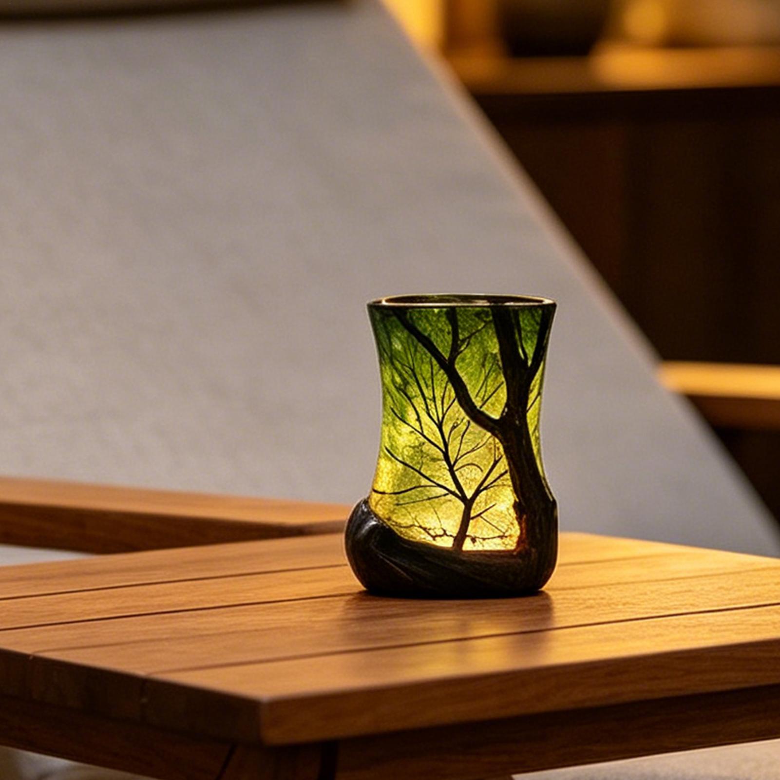 Bedside Table Lamp Forest Nigh - Office Furniture Desk ulasan dan harga
