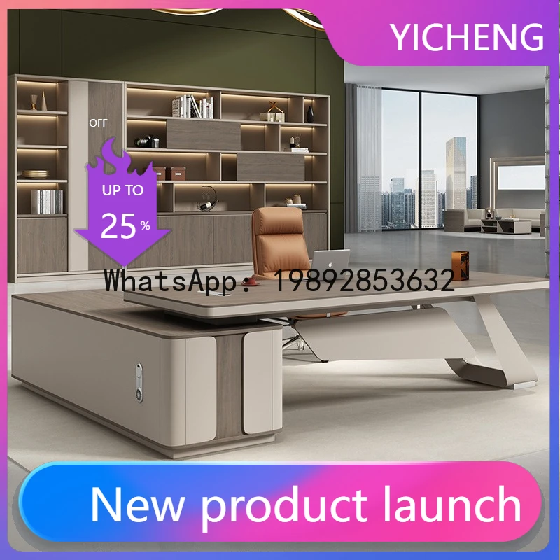 H5.18 executive desk, office d - Office Furniture Desk ulasan dan harga