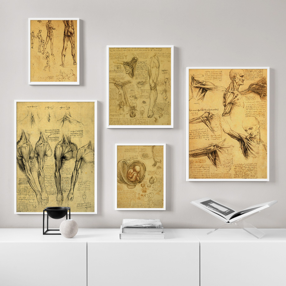 Retro Art Canvas Painting Da V - Office Furniture York ulasan dan harga
