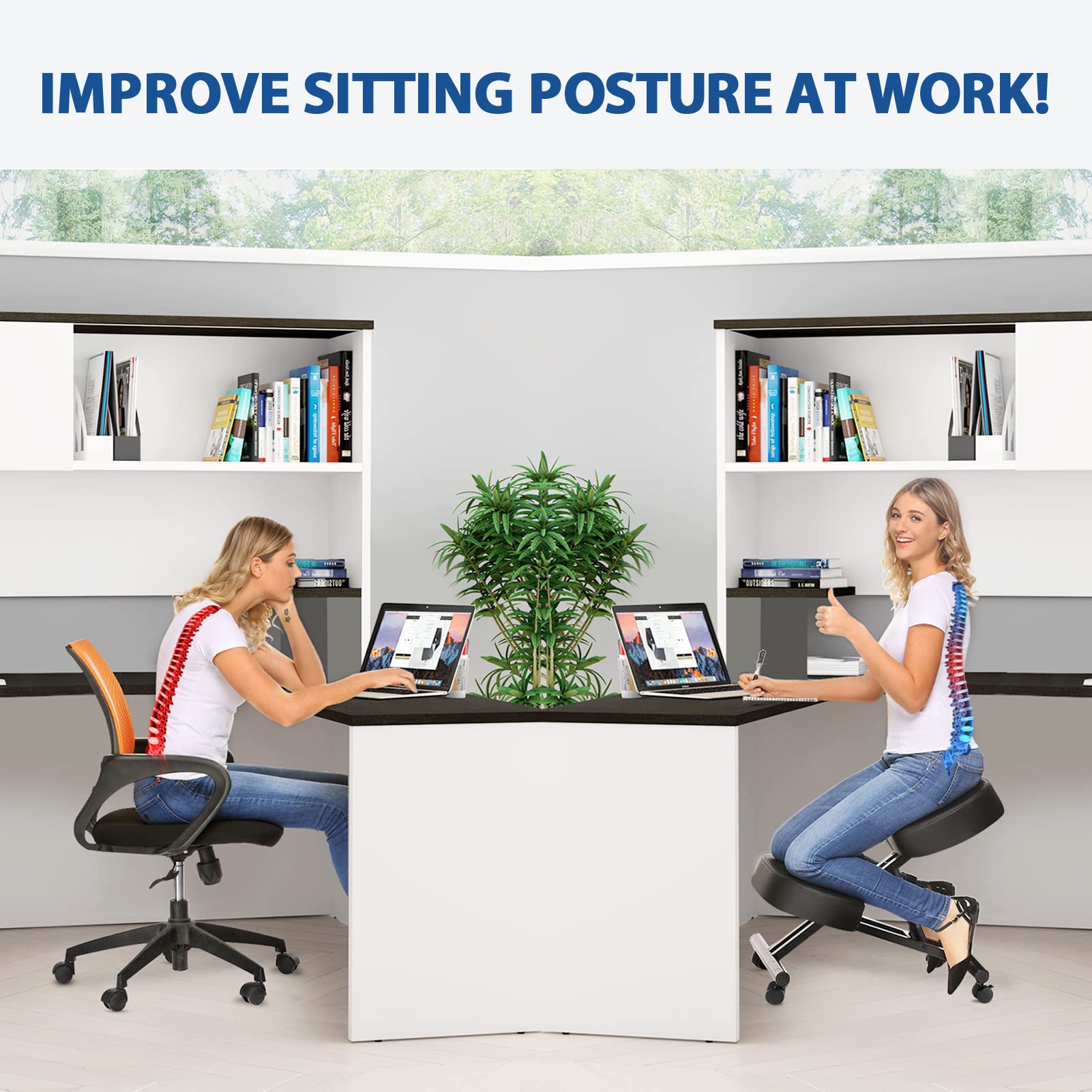 Kneeling Chair Ergonomic for O - Office Furniture Ergonomic ulasan dan harga