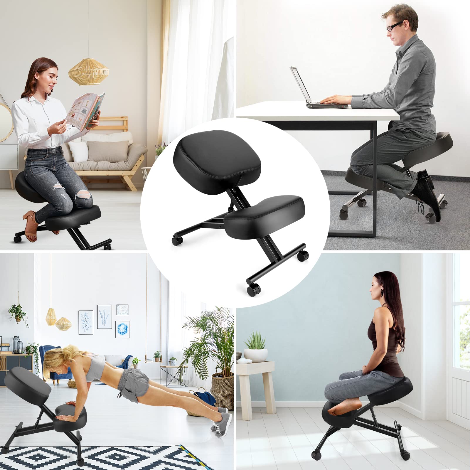 Kneeling Chair Ergonomic for O - Office Furniture Ergonomic ulasan dan harga