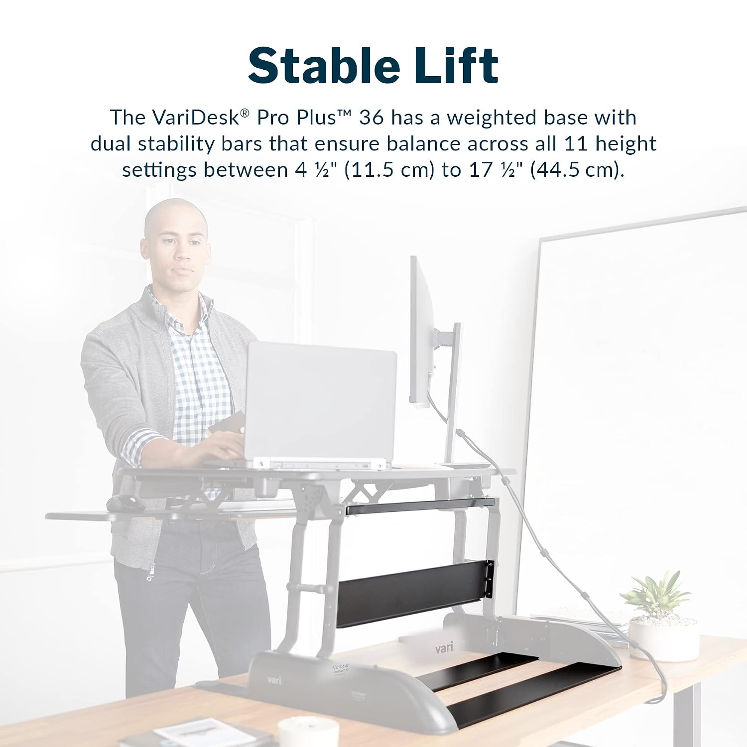 Desk Pro Plus 36 - Adjustable  - Office Furniture Plus ulasan dan harga