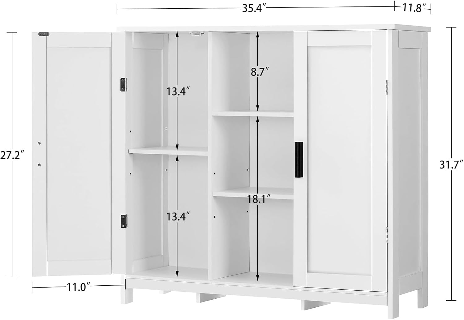 Storage Cabinet With Doors Sto - Credenza Office Storage ulasan dan harga