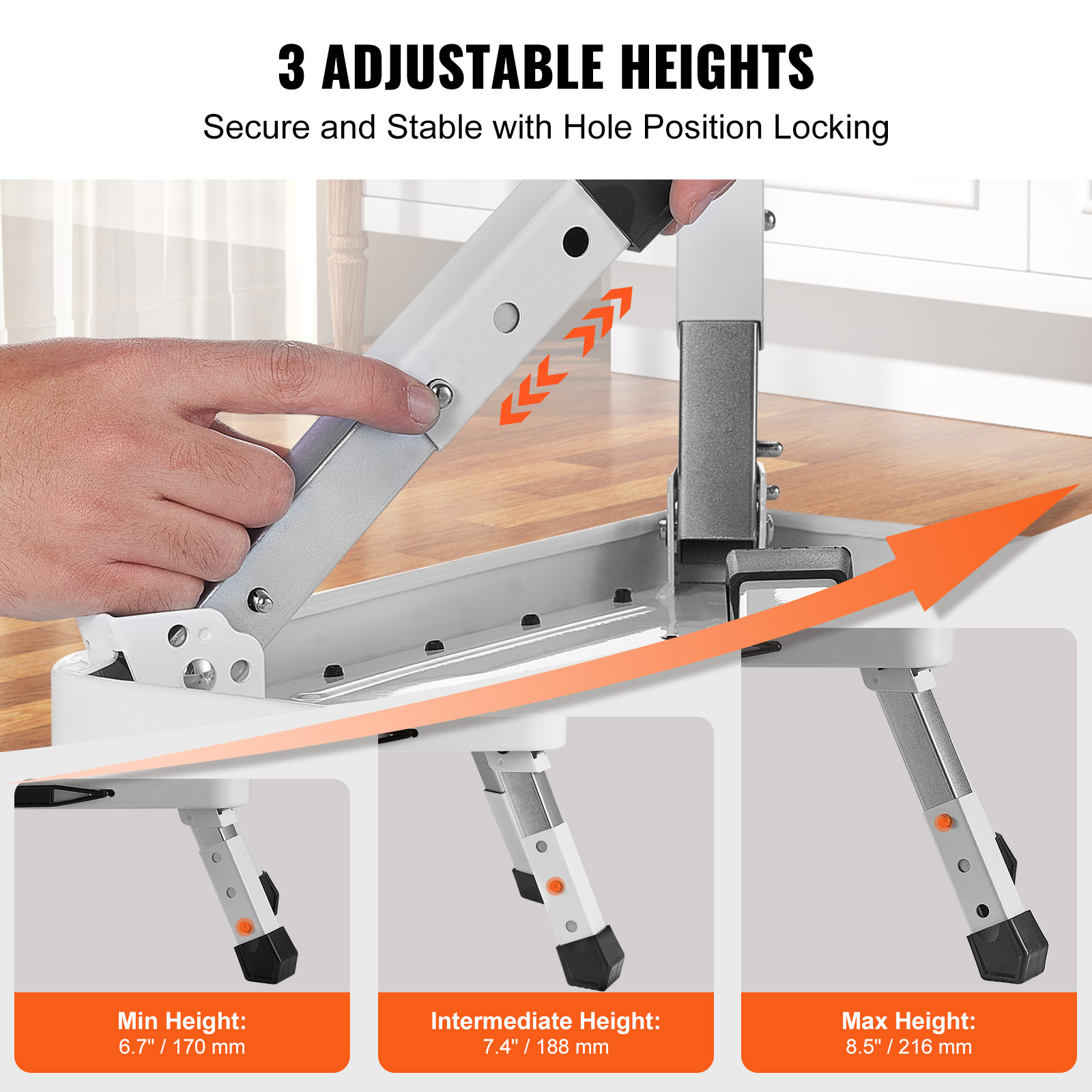 VEVOR Step Stool 1 Step 330lbs - Office Furniture For Sale ulasan dan harga