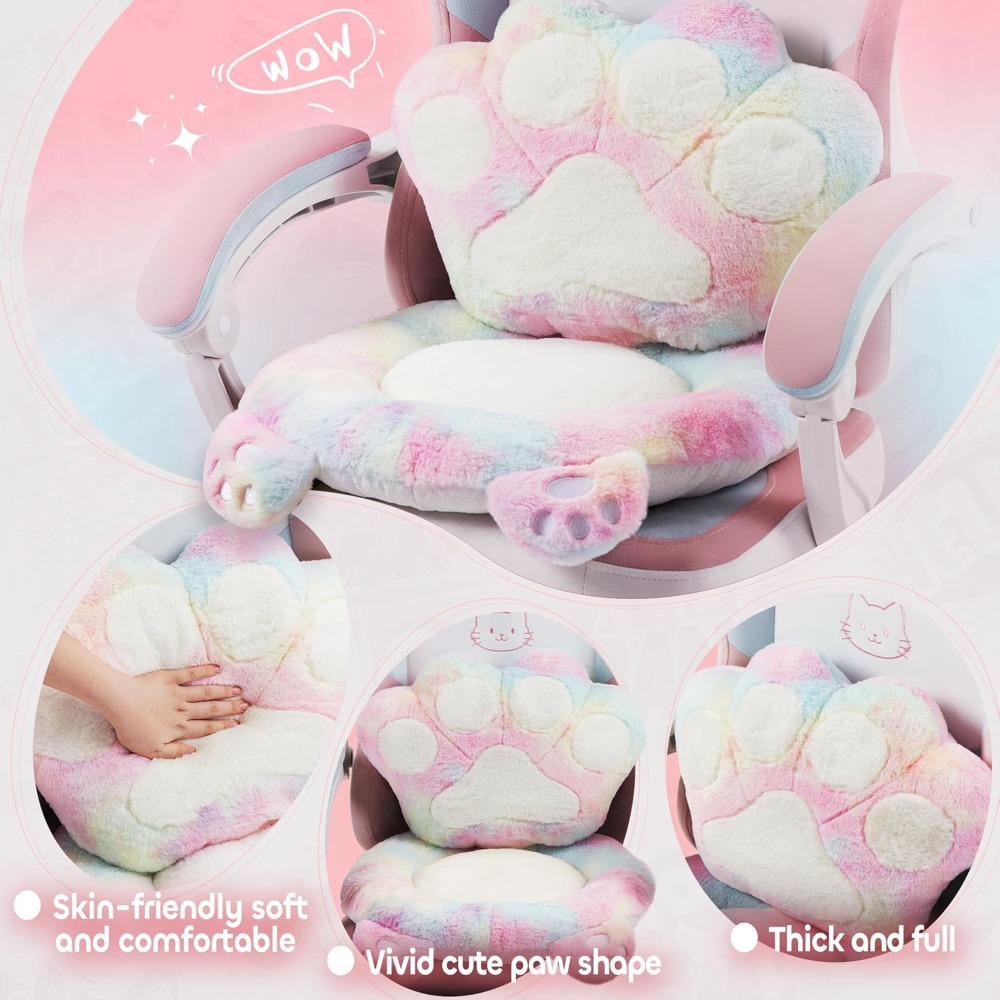 Gaming Chair Cute with Cat Ear - Office Furniture Ergonomic ulasan dan harga