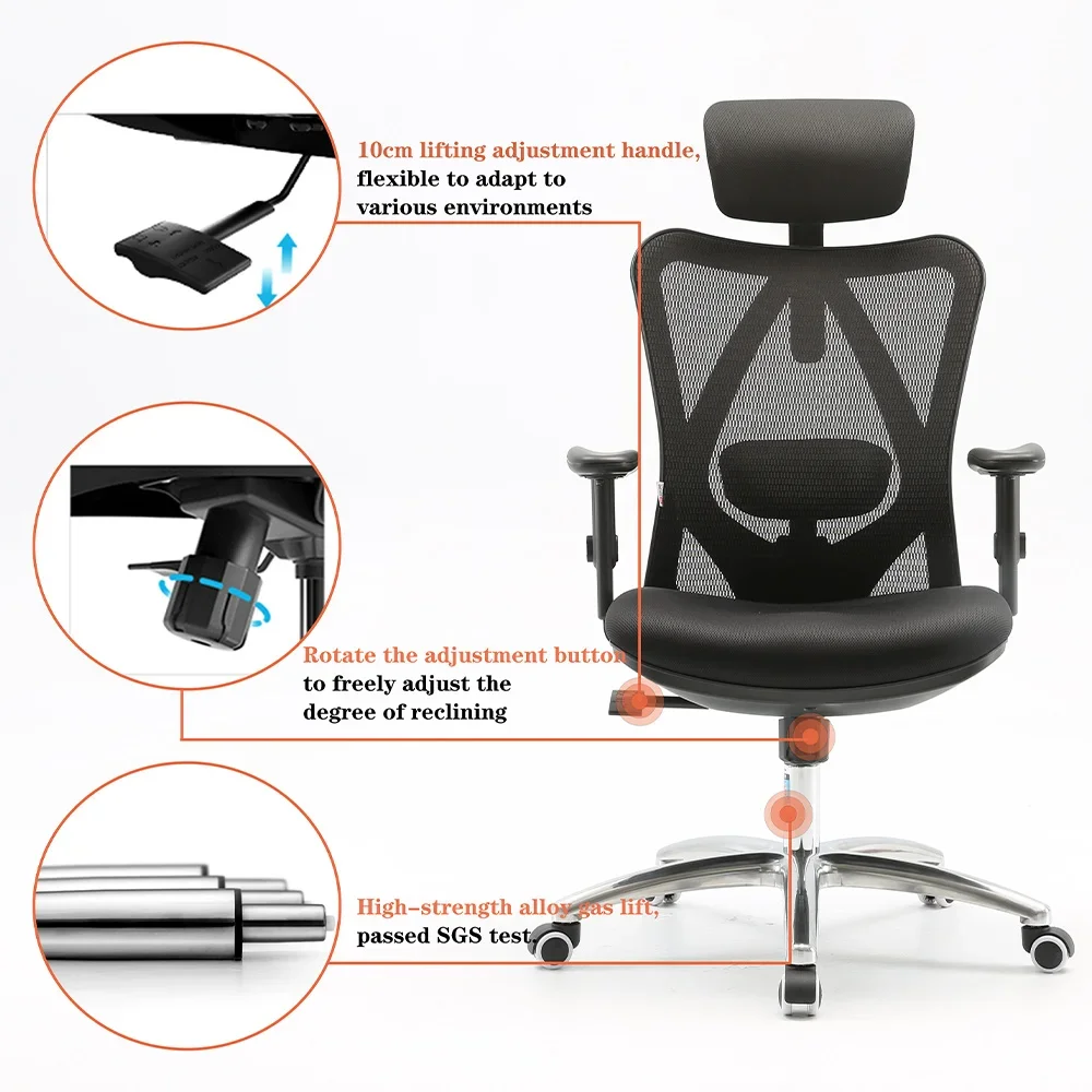 l # chair M18 height adjustabl - Office Furniture Ergonomic ulasan dan harga