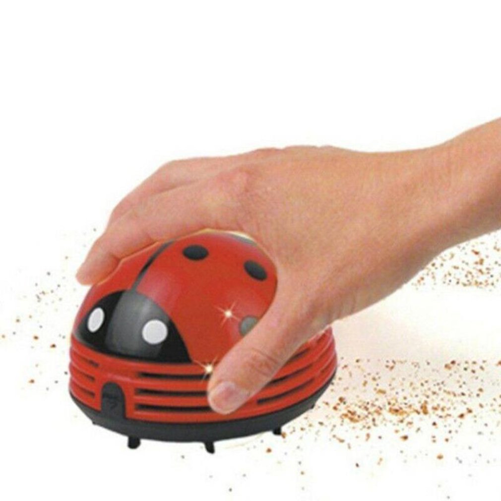 Cute Ladybug Desktop Vacuum Cl - Office Furniture Used ulasan dan harga