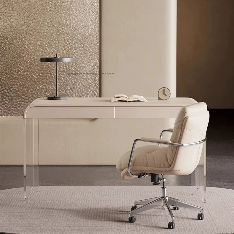 Italian Minimalist Desk Nordic - Office Furniture Desk ulasan dan harga