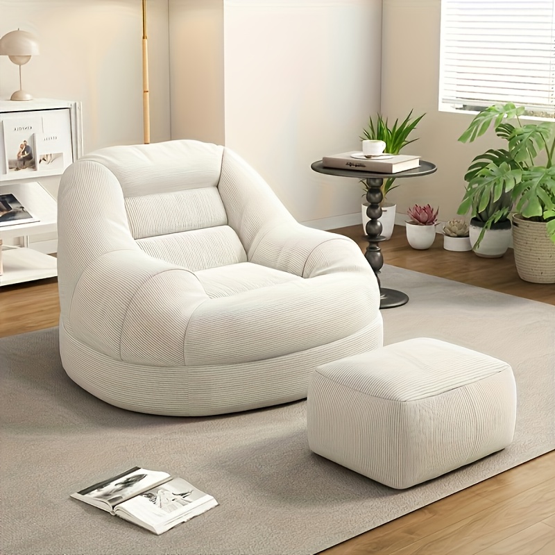 Lazy tatami sofa and footstool - Office Furniture For Sale ulasan dan harga