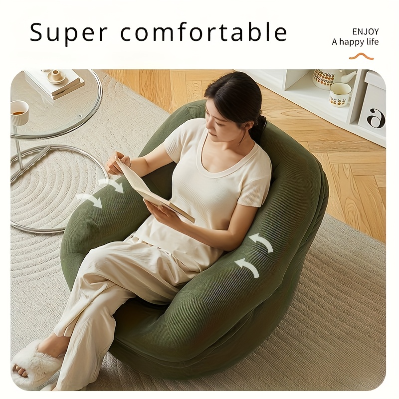 Lazy tatami sofa and footstool - Office Furniture For Sale ulasan dan harga