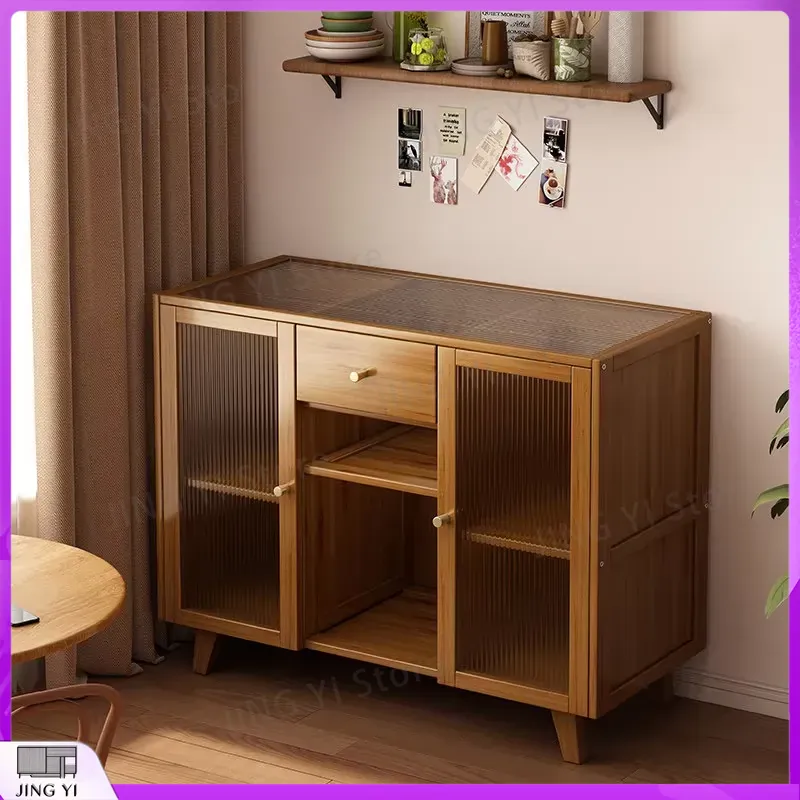 Wooden Kitchen Cabinet Buffet  - Credenza Office Storage ulasan dan harga