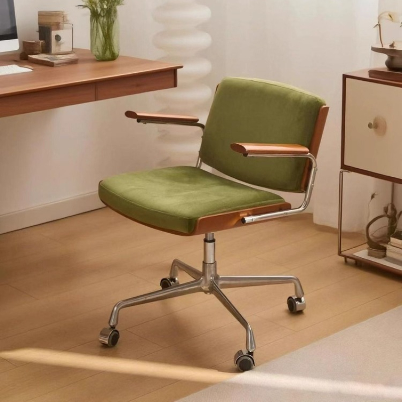‌Vintage Style Swivel Chair,He - Office Furniture Ergonomic ulasan dan harga