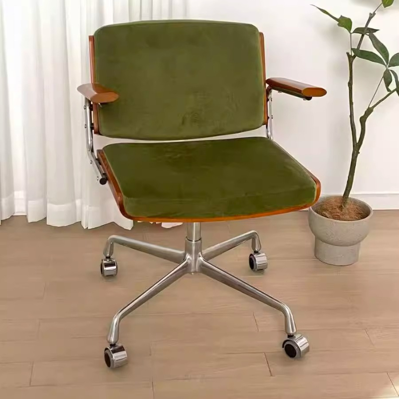 ‌Vintage Style Swivel Chair,He - Office Furniture Ergonomic ulasan dan harga