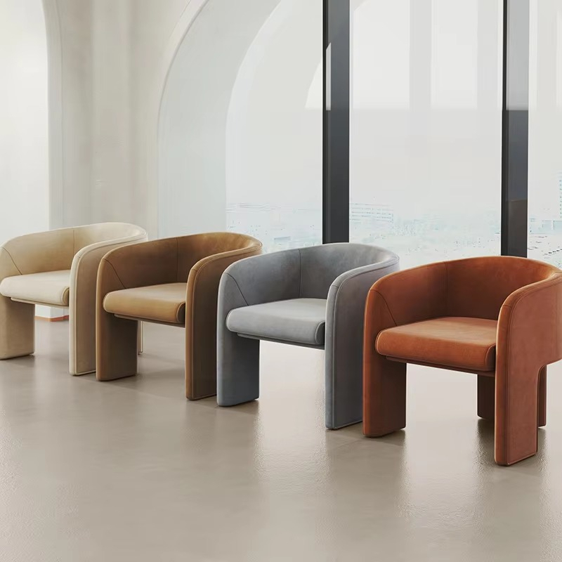 Nordic designer single sofa le - Office Furniture For Sale ulasan dan harga