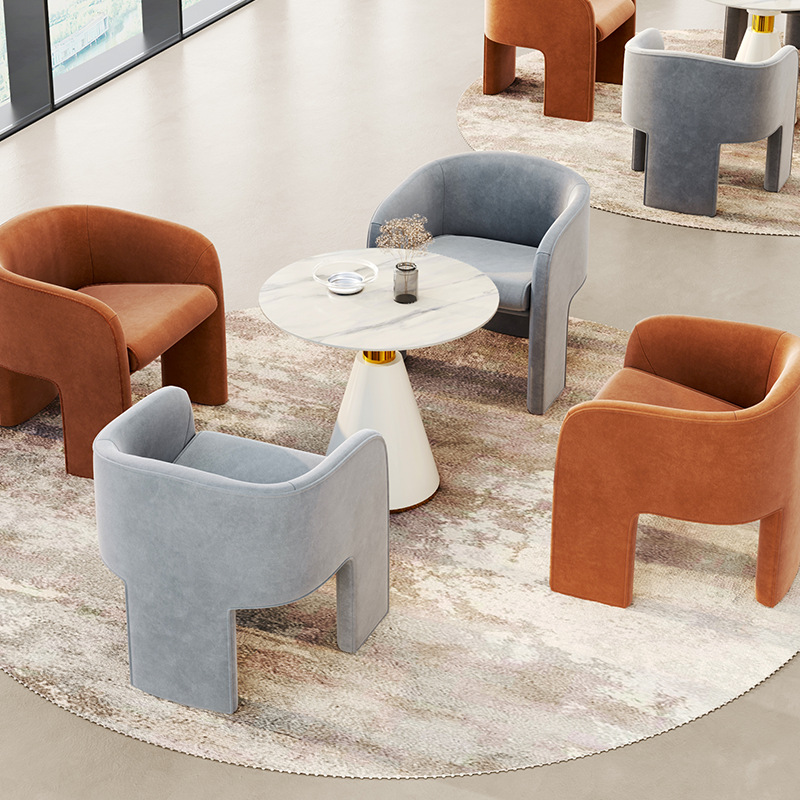 Nordic designer single sofa le - Office Furniture For Sale ulasan dan harga
