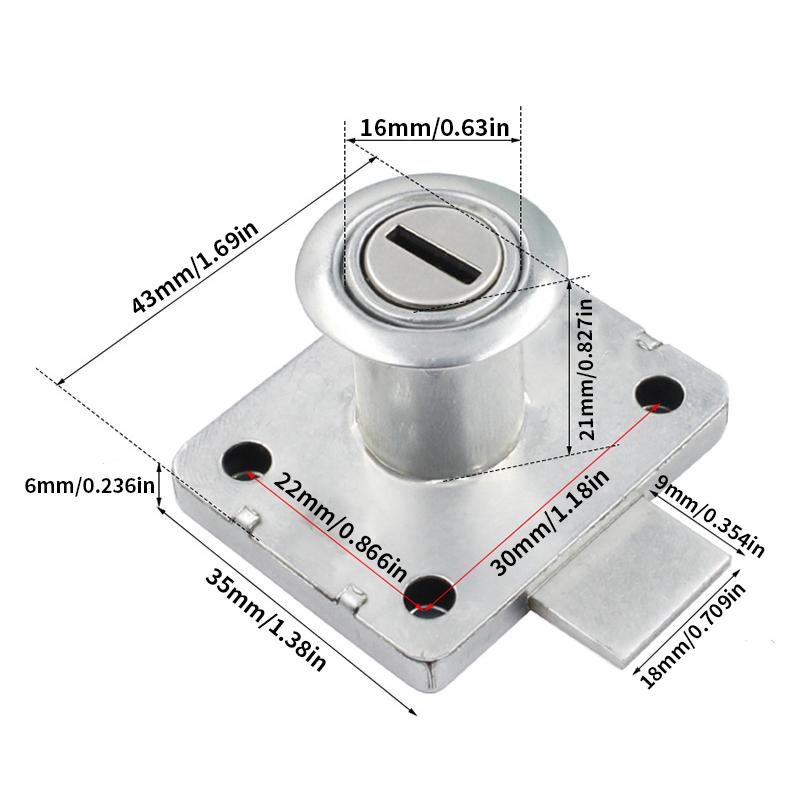 2 Sets of Furniture Locks, Off - Office Furniture Credenza ulasan dan harga